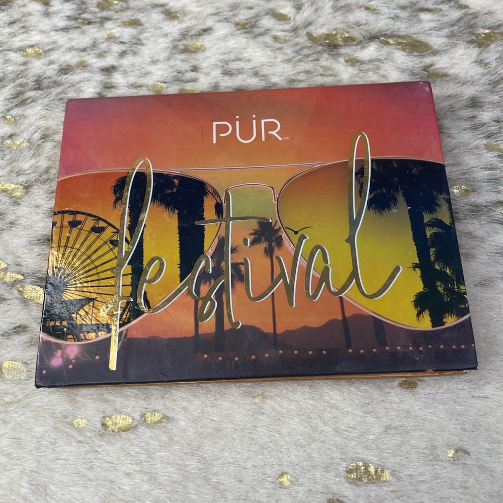 5 for $25🔥PUR Festival Limited Edition Eyeshadow Palette- New but Swatched